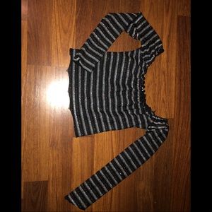 Off the shoulder crop top